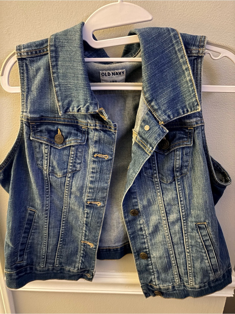 Old Navy denim vest